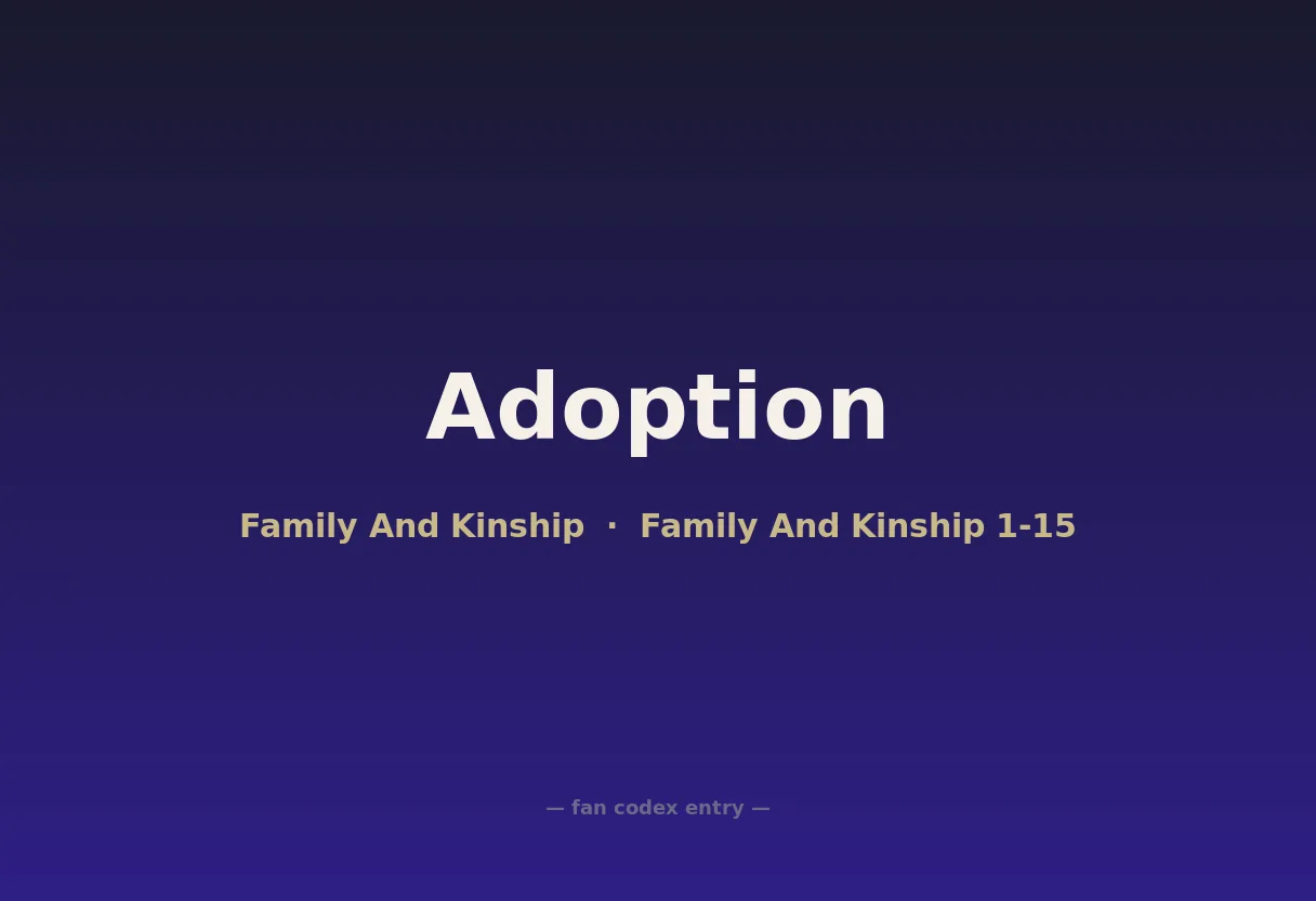 Adoption